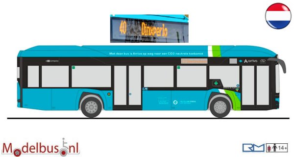 Rietze 77012 Arriva lijn 40 Dinxperlo Solaris Urbino 12 ´19 Hydrogen