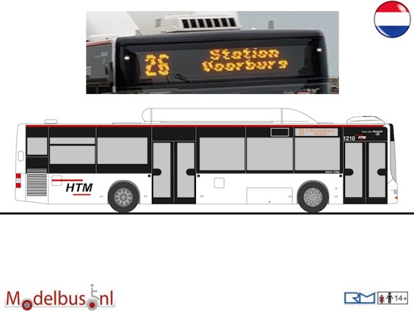 Rietze 72699-06 HTM MAN Lions City CNG