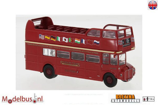 Brekina 61102 AEC Routemaster open Premium Tours
