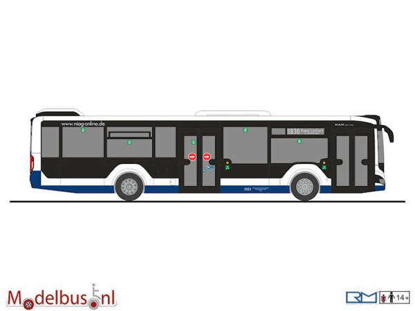 Rietze 75376 MAN Lion´s City 12 Rhein-Erft-Verkehrsgesellschaft