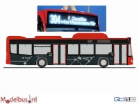 Rietze 73500-304 EBS R-NET Mercedes Benz NGT 5116 regio Haaglanden