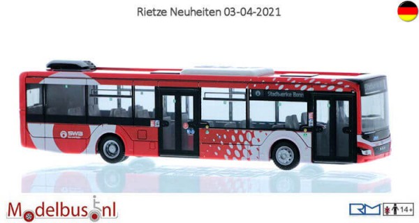 Rietze 75331 MAN Lion´s City 12´18 Stadtwerke Bonn