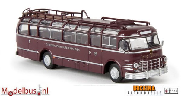 Brekina 58060 ÖBB Sauerer 5 GVF-U Bus Starline