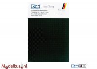 Rietze 70654 Pflasterplatte Läuferverbund 122x79 mm antrazit (2 st.)