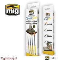 AMMO MIG 7601 Mig - Dioramas & Scenic Brush Set