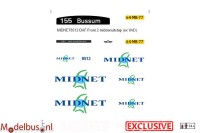 Artitec 487.070.39 Midnet 8512 MB200 streekbus DAF den Oudsten decalset