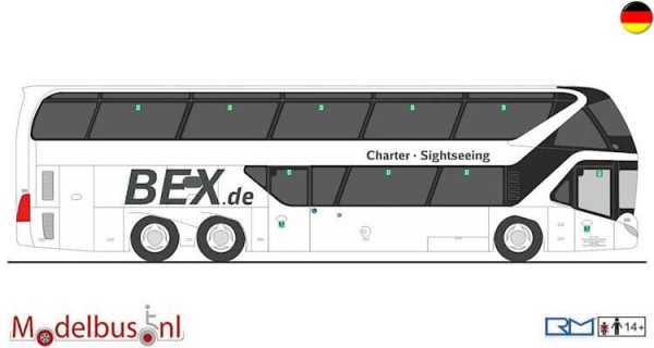 Rietze 69050 Neoplan Skyliner ´11 BEX, Berlin