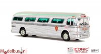 Iconic Replicas 087-0147 GM PD4104 Motorcoach Gray Coach Lines - Toronto