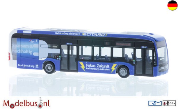 Rietze 75540 Mercedes-Benz eCitaro Stadtverkehr Bad Homburg